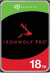 Dysk serwerowy Seagate IronWolf Pro 18TB 3.5'' SATA III (6 Gb/s)  (ST18000NT001)