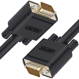 Kabel Unitek D-Sub (VGA) - D-Sub (VGA) 2m czarny (Y-C513G)
