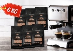 Kawa ziarnista Coffee Hunter Crema Blend 6 kg 