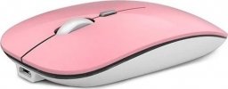 Mysz Karizo biało-różowa (LM5000N5BKL)