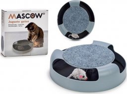 Mascow Zabawka dla kotów Szary (25 x 6,5 x 25 cm)