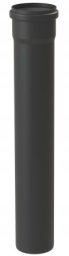 Almeva STARR Rura z kielichem DN80 2m UV stabil czarny