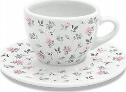  Cup&You Zestaw na herbatę FILIŻANKA+SPODEK 150ml w kwiaty