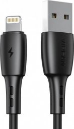 Kabel USB Vipfan USB-A - Lightning 1 m Czarny (6971952431911)