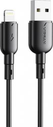 Kabel USB Vipfan USB-A - Lightning 1 m Czarny (6971952432789)