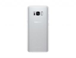 Samsung Etui Clear Cover do Galaxy S8 Plus, srebrny (EF-QG955CSEGWW)