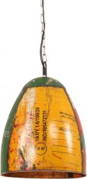 Lampa wisząca vidaXL vidaXL Industrialna lampa wisząca, 25 W, kolorowa, okrągła, 32 cm, E27