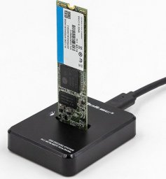 Stacja dokująca Qoltec Stacja dokująca dysków SSD M.2 SATA / PCIe | NGFF / NVMe | USB 3.1 (50313)