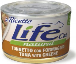 Life Pet Care LIFE CAT pusz.150g TUNA + CHEESE LA RICETTE /24