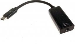 Adapter USB MicroConnect USB-C - DisplayPort Mini Czarny  (USB3.1CMDPB)