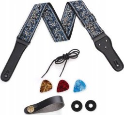 JEREMI Pasek do gitary akustycznej/elektrycznej GS-08-2