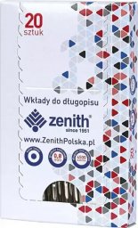 Zenith Wkład do długopisu 4/20 niebieski (20szt) ZENITH