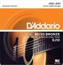 D`ADDARIO Struny do gitary akustycznej EJ10 10-47
