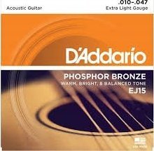 D`ADDARIO Struny do gitary akustycznej EJ15 10-47