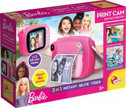 Aparat cyfrowy Lisciani Barbie print cam różowy 