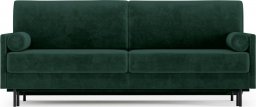  Homede HOMEDE Sofa 3 osobowa rozkładana ROSSI 87x96x212 butelkowa zieleń