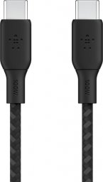 Kabel USB Belkin USB-C - USB-C 3 m Czarny (CAB014BT3MBK)