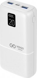 Powerbank Viggo Design PD 20W LED 20000mAh Biały 