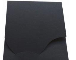 Pokrowiec Daiber Etui na zdjęcia paszportowe, 100 sztuk, czarny (16020)