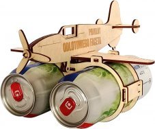 Koszulkowy Piwolot odlotowego faceta - samolot na piwo z grawerem