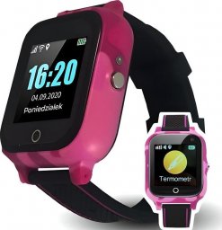 Smartwatch GoGPS K27 Czarny  (K27TPK)