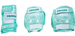  Croxer Ochraniacze na rolki Croxer Fibre Mint M - Zestaw