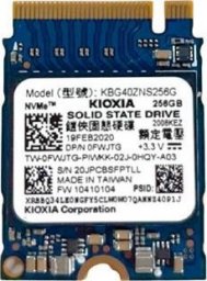  Kioxia Dysk SSD NVMe / Kioxia KBG40ZNS256G / 256 GB / M.2 2230 PCIe