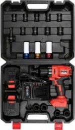 Klucz udarowy Yato YATO KLUCZ UDAROWY 18V LI-ION 1/2" 2x3,0Ah /ZESTAW 21elementow
