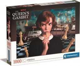  Clementoni Clementoni Puzzle 1000el Gambit Królowej. Queen's Gambit. Netflix 39698