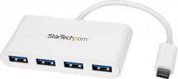HUB USB StarTech 4x USB-A 3.0 (HB30C4ABW)