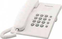 Telefon stacjonarny panasonic corp. Telefon Stacjonarny Panasonic Corp. KX-TS500EXW Biały (Odnowione A+)