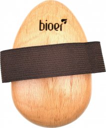 Masażer Bioer Szczotka do masażu ciała na sucho/mokro naturalne włosie sizalowe Bioer