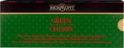Richmont Herbata Richmont Green Cherry 12x4g - zielona z wiśniami, płatkami róży i ananasem