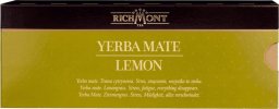 Richmont Herbata Yerba Mate Lemon 12x6g o cytrusowym aromacie