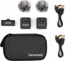 Mikrofon Saramonic Blink100 B4 (RXDI + TX + TX) Zestaw do bezprzewodowej transmisji dźwięku