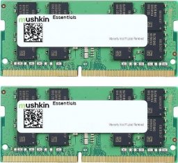 Pamięć do laptopa Mushkin Essentials, SODIMM, DDR4, 32 GB, 2933 MHz, CL21 (MES4S293MF16GX2)
