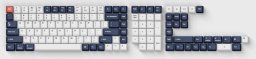 Keychron OEM Dye-Sub PBT Full Keycap Set - Bluish Black White, keycap (dark blue/white, 137 pieces, US layout (ANSI))