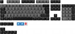 Keychron Sharkoon SKILLER SAC20, keycap (black, 115 pieces, ISO layout (DE))