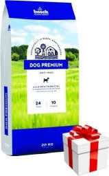  Bosch BOSCH Dog Premium 20kg + Niespodzianka dla psa GRATIS