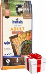 Bosch Bosch Adult Salmon & Potato, łosoś i ziemniak (nowa receptura) 15kg + Niespodzianka dla psa GRATIS