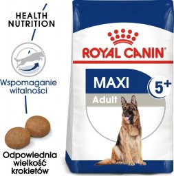  Royal Canin ROYAL CANIN Maxi Adult 5+ 15kg + Advantix - dla psów 25-40kg (4 pipety x 4ml)