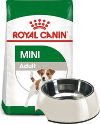  Royal Canin ROYAL CANIN Mini Adult 8kg + Miska Hunter z melaminy antypoślizgowa 0,16 l