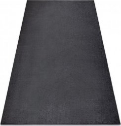  Dywany Łuszczów DYWAN - WYKŁADZINA SANTA FE czarny 98 gładki, jednolity, jednokolorowy, 300x300 cm