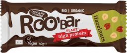 Roobar BATON PROTEIN ORZECHY LASK. POLEWA Z CZEKOLADY 40g BEZGLUTENOWY BIO ROOBAR