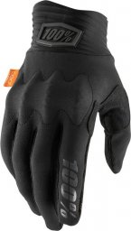  100% Rękawiczki 100% COGNITO Gloves Black - M (długość dłoni 187-193 mm) (NEW 2022)