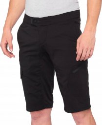  100% Szorty męskie 100% RIDECAMP Shorts Black roz.38 (52 EUR)