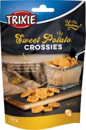  Trixie Sweet Potato Crossies, przysmak, dla psa, słodki ziemniak i kurczak, 100g
