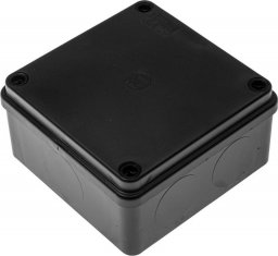  Pawbol Puszka natynkowa S-Box 116C - 100x100x50, bezdławików, czarny IP65