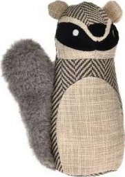  Barry King Zabawka dla psa, szop pracz, z wytrzymałej tkaniny, z dźwiękiem, 17,5x13cm