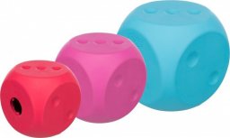  Trixie Snack cube, kostka na smakołyki, dla psa, guma naturalna, 10x10x10 cm, różne kolory